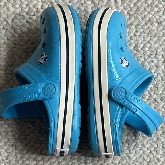 Crocs Crocband Little Boy Size C7 Child Waterproof Clogs Strap Sandals Shoes - Picture 2 of 12